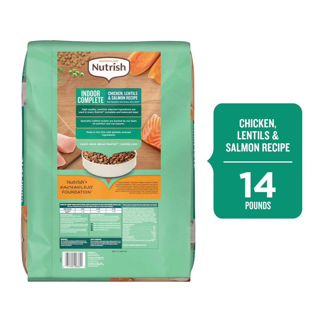 Indoor Complete Dry Cat Food 14 lb. Bag X211850