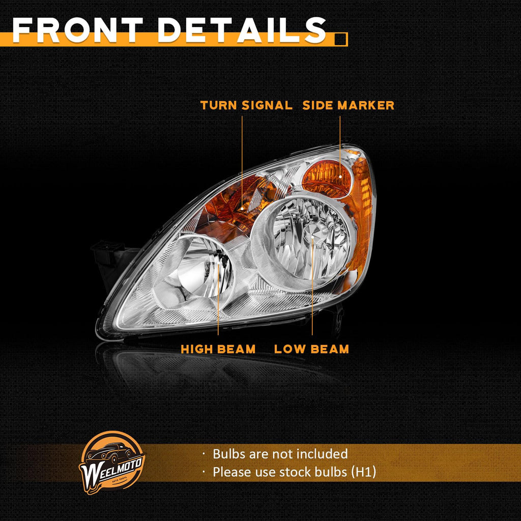 Headlights for 2005-2006 Honda CRV N4026