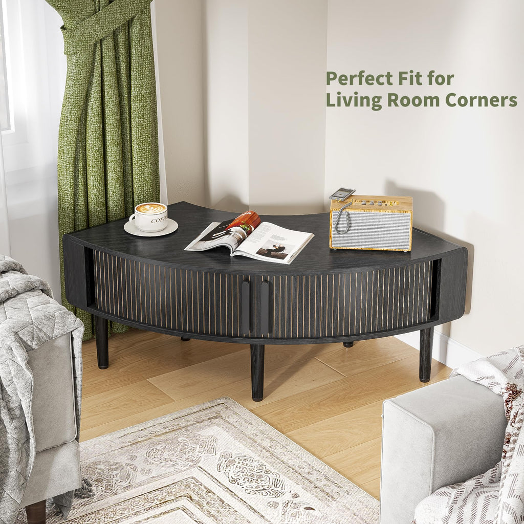 44 Inch Curved Corner TV Stand L1809