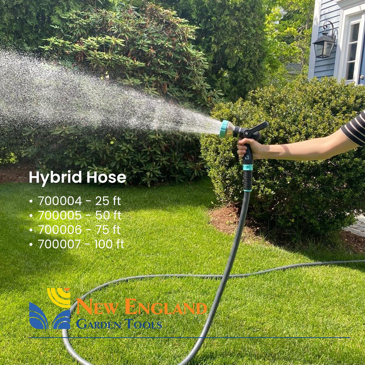100 ft x 5/8" Hybrid Garden Water Hose X3115